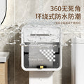 Bathroom tissue box wall-mounted waterproof punch-free toilet paper holder tissue dispenser tissue rack tissue storage