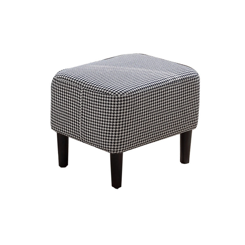 Houndstooth single sofa scandinavian normcore armchair bedroom lounge chair balcony lazy chair designer casual chair