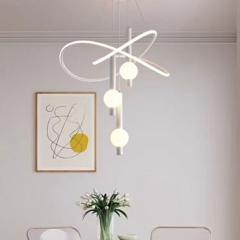 Dining room chandelier, dining table, living room, bedroom LED lighting new creative designer modern simplicity