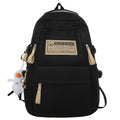 casual versatile backpack - large capacity retro minimalist laptop backpack for college, high school, and middle school students - unisex