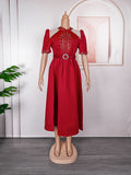 Aliexpress  new arrivalfashionelegant banquet evening dress export african women's clothing plus size hot diamond dress