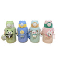 High-value, fun-themed kids' thermos: 316 stainless steel cartoon design, perfect for school, with straw for boys and girls