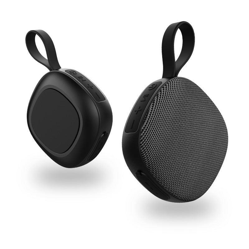 2026 new wireless bluetooth speaker - portable fabric waterproof mini speaker with subwoofer, card slot, and magnetic base