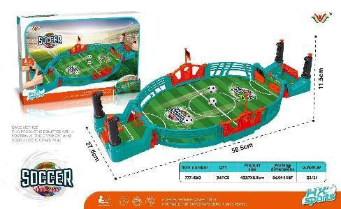 Wholesale cross-border large-sized foosball table - double player competitive tabletop game, educational, casual, interactive kicking game toy