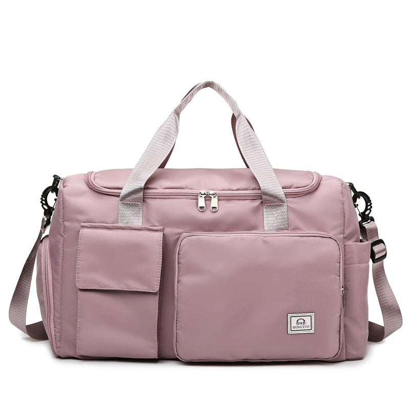 New portable swimming bag dry and wet separation waterproof large capacity fitness bag travel bag oblique span luggage bag wholesale