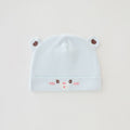 Maternity double-layer windproof hat, postpartum hat, cute cartoon embroidery, suitable for all seasons, breathable for air-conditioned rooms