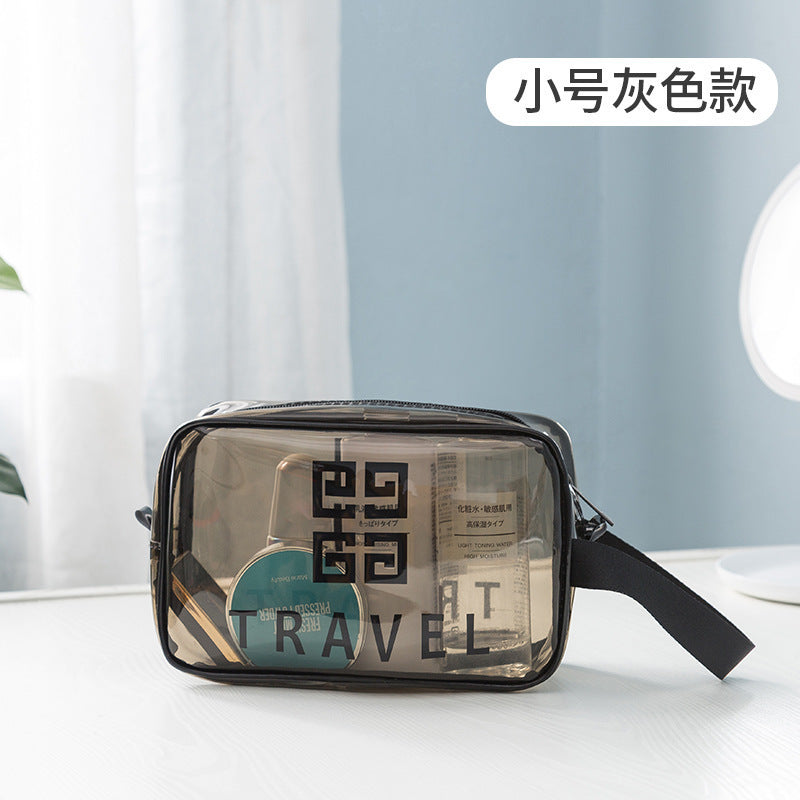 Wash bag Travel storage Premium waterproof pvc storage bag Cosmetic bag Portable portable cosmetic bag Transparent