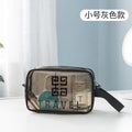 Wash bag Travel storage Premium waterproof pvc storage bag Cosmetic bag Portable portable cosmetic bag Transparent