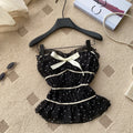 Black wave dot