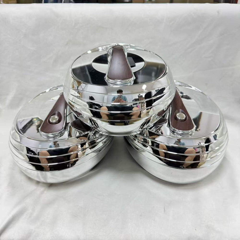 Food warmer export3pcs thermal insulation box 4l5l6l cross-border hot-selling wholesale thermal insulation tableware set