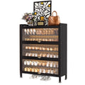 Household steel shoe cabinet, entrance door, large-capacity storage shoe cabinet, floor-standing multi-layer dust-proof shoe rack, rental house