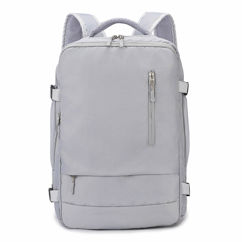 New backpack wholesale large capacity outdoor travel bag shoe compartment fashion mommy bag short trip computer student schoolbag