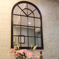 American iron art ji mirror wall decoration living room background wall pendant decoration b&b entrance wall creative wall hanging wall