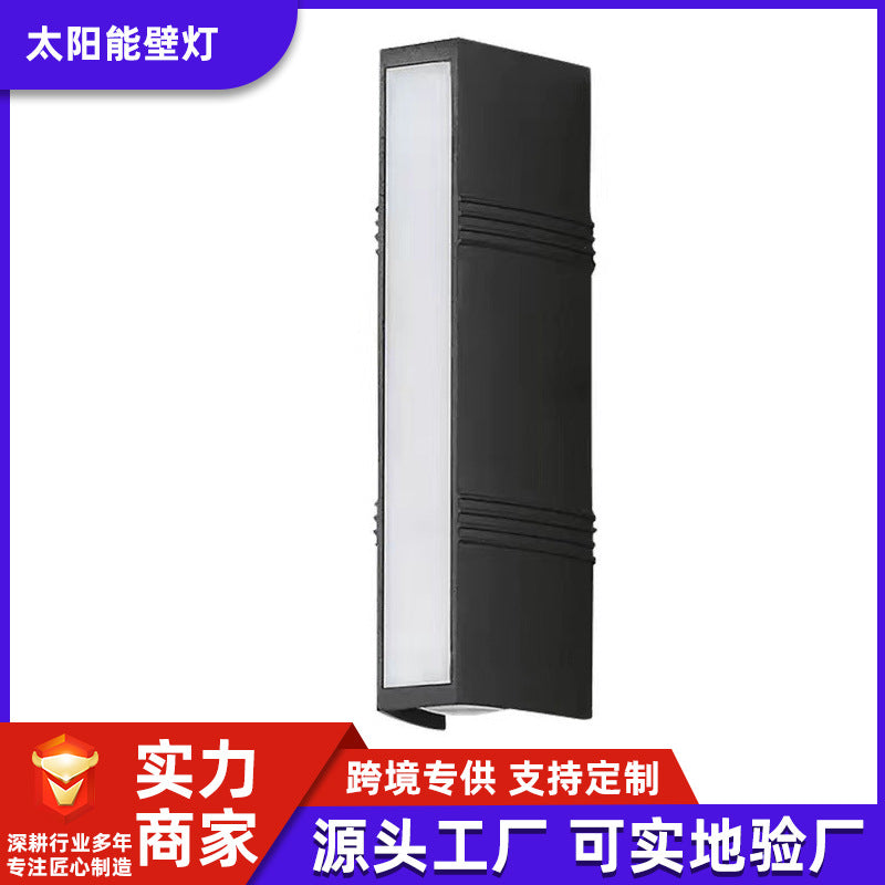 2024 new outdoor wall lamp waterproof courtyard gate balcony exterior wall lamp up and down lighting creative double head wall lamp