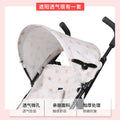Foldable baby stroller - convertible seat, portable pram, umbrella stroller, one-click fold, travel-friendly