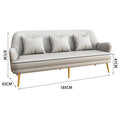 Single sofa for home living room small apartment casual chair sales department business negotiation hotel reception sofa chair