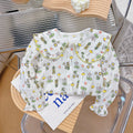 spring/autumn new collection: pure cotton shirt blouse for girls - peter pan collar, babydoll style, fresh & trendy outerwear/undershirt