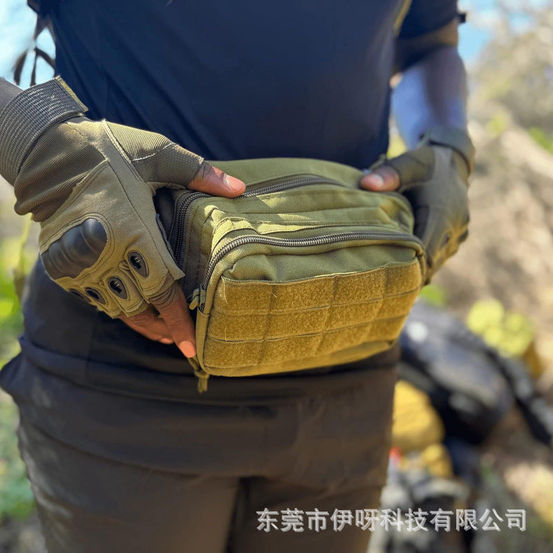 hot-selling multifunctional tactical waist bag - outdoor cycling storage pouch, portable concealed waist pack, gun holster accessory bag
