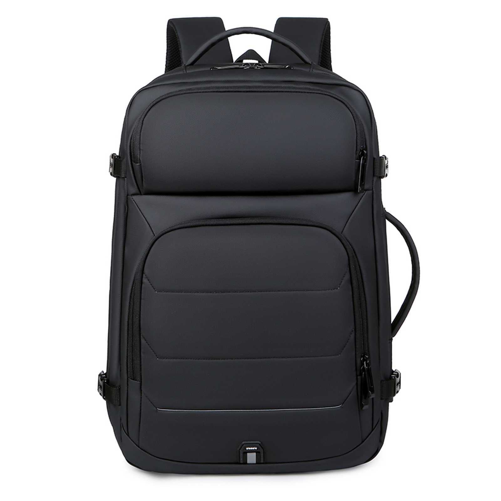 New Large Capacity Stylish Simple Backpack Business Commuter Laptop Bag Business Travel Lightweight Backpack