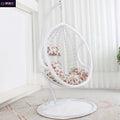 Romantic hanging basket rattan chair for home indoor hanging chair swing adult hammock balcony single double living room rocking lounge chair
