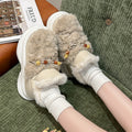 plus sizethick solefashion sports cotton boots for women  winternew arrivalfleece-linedthickenedfashionthick soleincrease