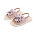 Vancahao niche design girls' bowknot princess sandals -  summer new arrivals - kids' slip-on beach sandals
