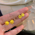 Niche stylesense of design forest style happy every daysuit earrings popular trendy koreanelegantcasual student earrings for women