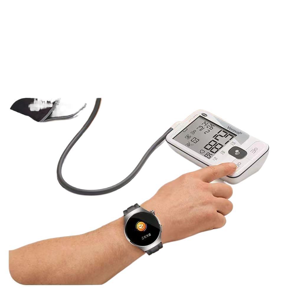 2025 new non-invasive blood glucose & blood pressure monitoring smartwatch - uric acid, lipid, heart rate tracking, nfc payment, and call functionality for seniors