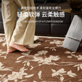 Carpet living room retro style waterproof anti-fouling sofa coffee table mat medieval stain-resistant bedroom large area full bed blanket