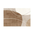 Carpet living room japanese style imitation cashmere coffee table wabi-sabi bedroom ins style brown design thickened coffee table floor mat