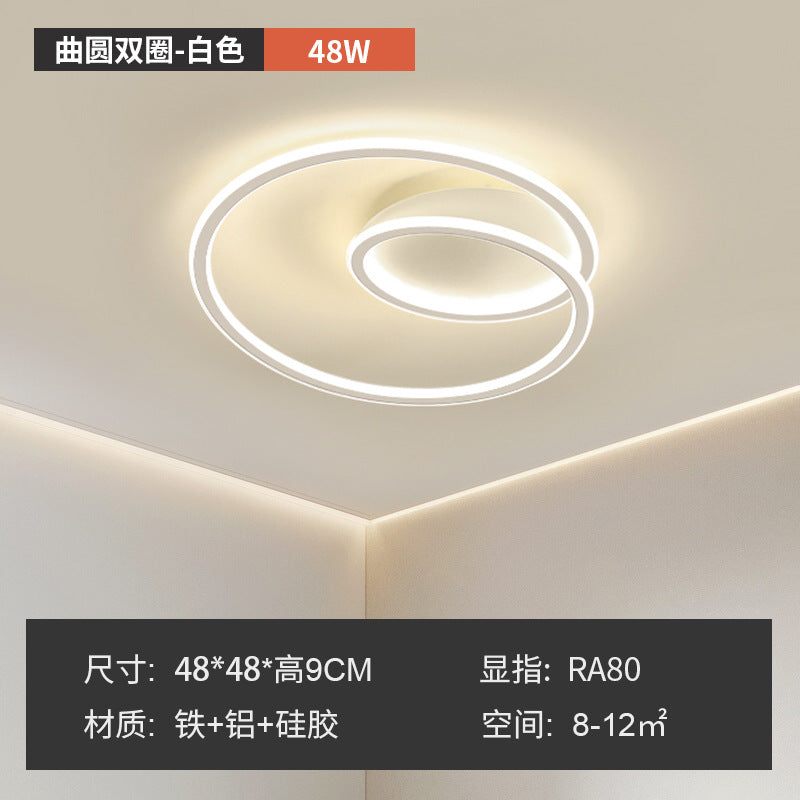Bedroom light Ceiling light Simple modern Nordic creative cloud light Full spectrum eye protection Children's room lighting Zhongshan