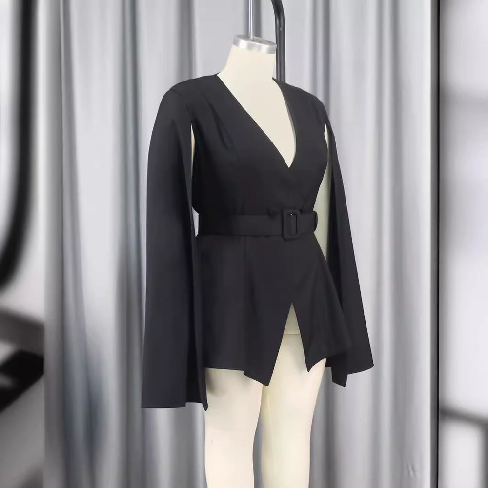 Am030408autumstylishlong sleeves small suit workplace work clothingeasiest for match women's clothingtops suit coat
