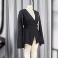 Am030408autumstylishlong sleeves small suit workplace work clothingeasiest for match women's clothingtops suit coat