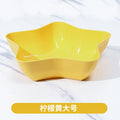 Cute star-shaped fruit and snack plate - perfect for home, living room, coffee table - dried fruit, candy, and fruit storage