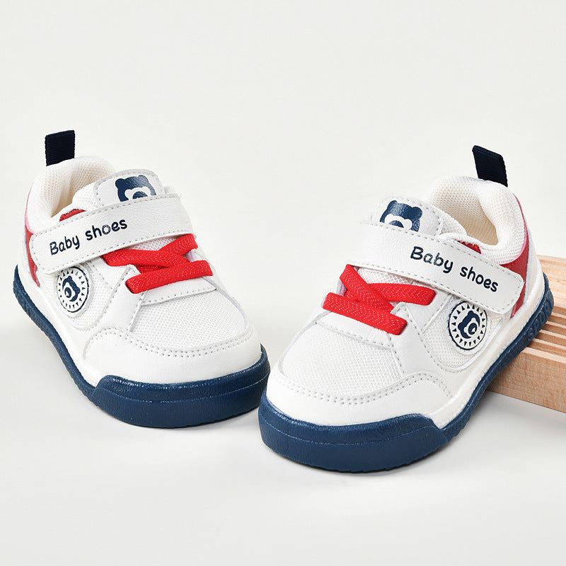 Toddler shoes for boys, spring and autumn, 0-1-3 years old, soft-soled infant shoes, functional children's shoes, baby girl shoes