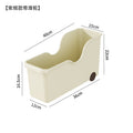 Kitchen pot and pan organizer with lid and spice storage, rolling under-sink cabinet organizer, multifunctional storage rack