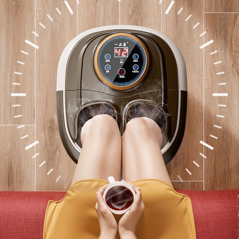 Foot-operated electric foot bath bucket, heightened and deepened bucket, calf soaking foot basin, family foot bath, electric heated foot bath, high and deep bucket
