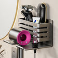 Hole-free hair dryer rack, bathroom hair dryer pendant, toilet hair dryer bracket, bathroom comb storage rack