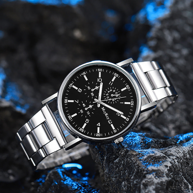 Mcykcy factory direct men's watches - wholesale gift watches - minimalist steel band quartz men's watch