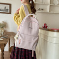 Japanese style small fresh plaid school bag for female junior high school students soft girl backpack for women cute jk backpack for women