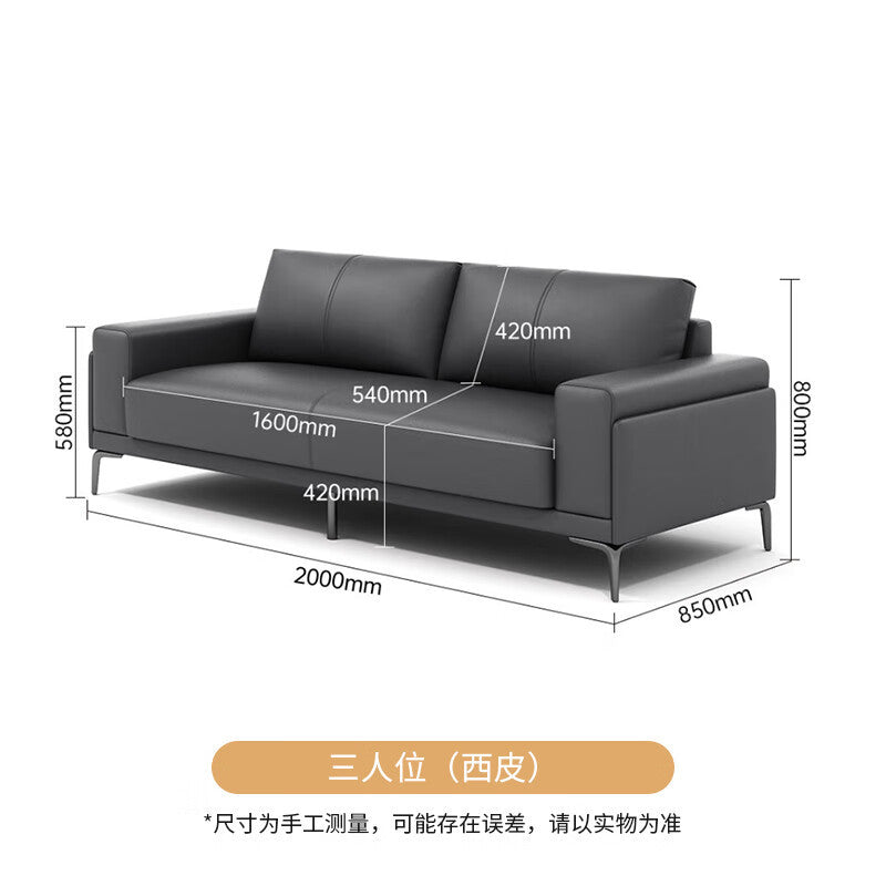 Saint li office sofa and coffee table set - executive office, business casual reception area, lounge