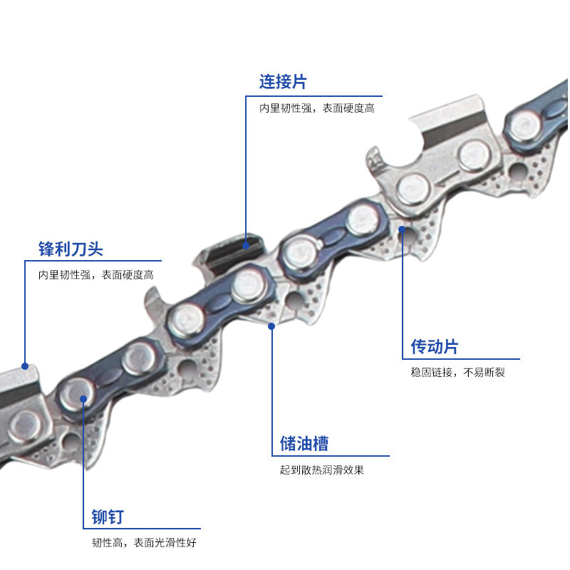 Construction Engineering Chainsaw Chainsaw Chain Saw Chain Forest Garden Logging Chainsaw Chain Alloy Material Chainsaw Chain