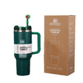New arrivalfashion big mac ice cup 304 stainless steel stanley vacuum thermos cup office portable straw cup