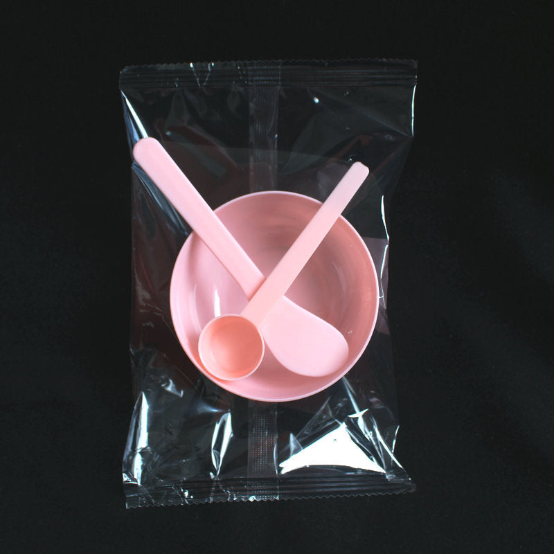 Wholesale beauty supplies: plastic mask mixing bowl, mask brush, and makeup brush set for diy sheet masks