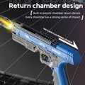 summernew arrival ice blade electric burst automatic water suction gun with light electric water gun outdoor kids toys