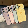 Color-blocked, minimalist cat paw print scattered with fishbone design, suitable for apple iphone 17, fresh phone case, iphone 18 soft case, iphone 16