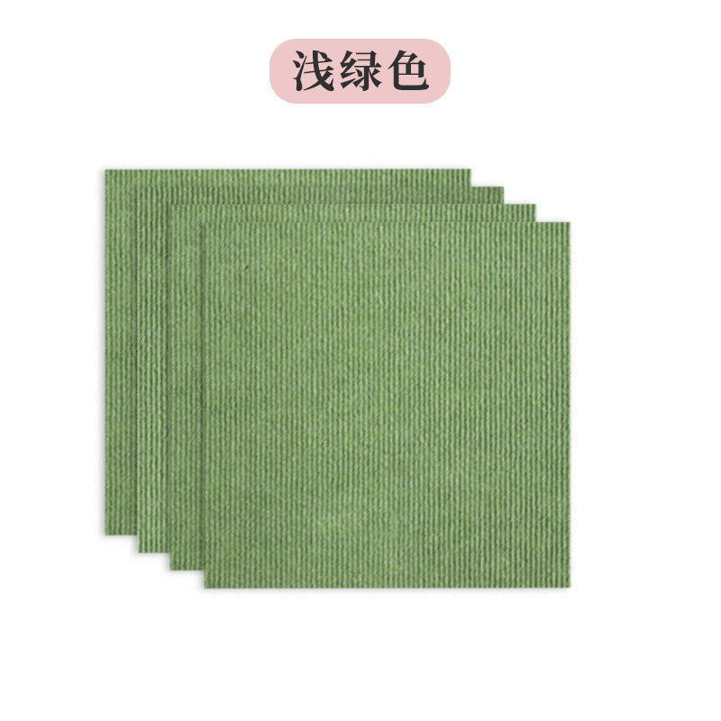 Stair sticker splicing square blanket glue-free non-slip living room bedroom children's room sound insulation floor mat cat scratch-resistant self-adhesive carpet