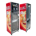 Large single door beer cabinet bar refrigerated display cabinet commercial refrigerator supermarket fresh-keeping cabinet freezer beverage cabinet quick cooling