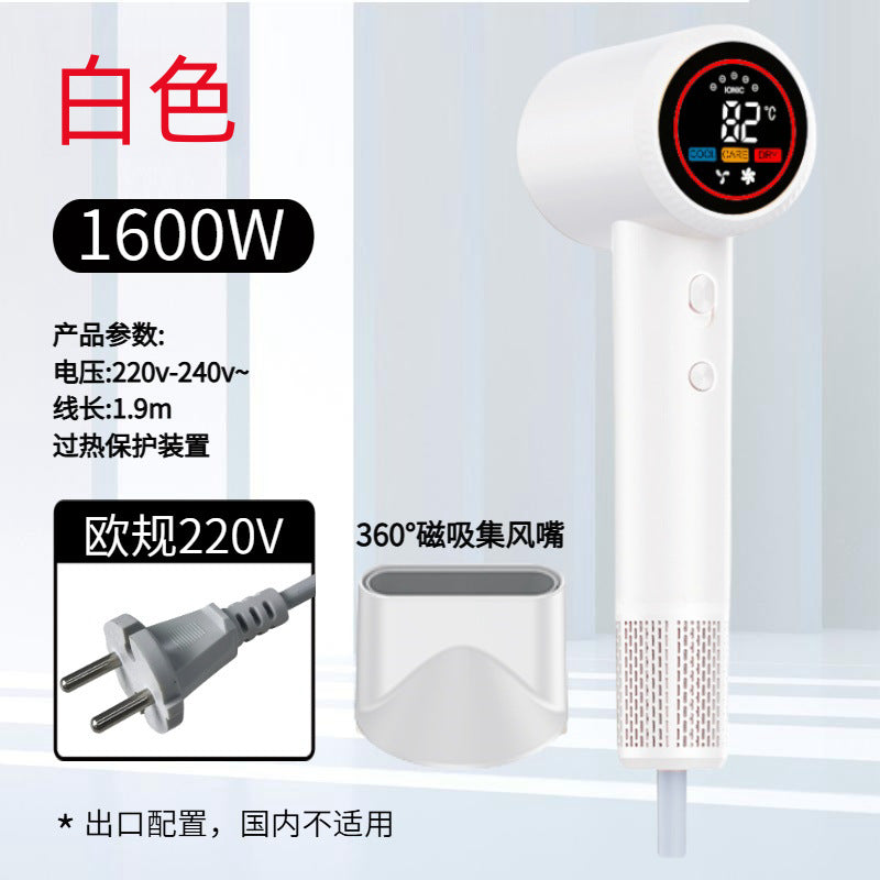 hair dryer, high-speed hair dryer, household high-power hair dryer, negative ion hair dryer, does not damage hair, factory wholesale