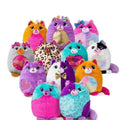 new arrival long-haired monster tail-up cat plush toy artificial cat blind box doll pendant kids gift